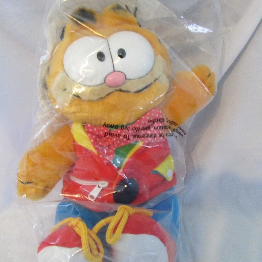 HTF Garfield "Snappy Dresser" Activity Teaching Doll